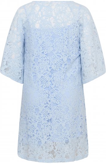 Kaffe Curve Lucy Dress Nantucket Breeze Blue - Midi suknelės - 