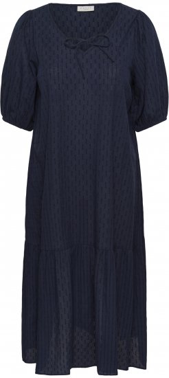 Kaffe Curve Thea Dress Midnight Marine - Maxi suknelės - 