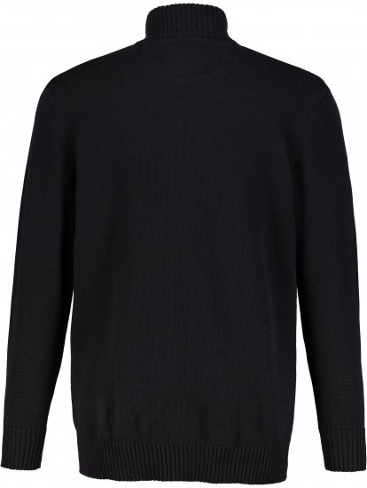 JP1880 Sweater Knitter with Zipper Black - Megztiniai ir džemperiai - Megztiniai ir Džemperiai - 2XL-14XL