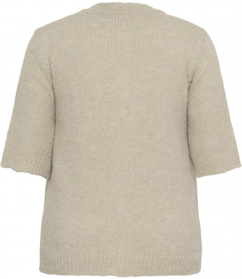 Kaffe Curve Emilia Cardigan Feather Grey Melange - Kardiganai - 
