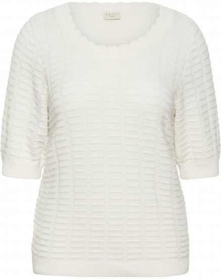 Kaffe Curve Lotia Pullover Chalk - Megzti megztiniai - 