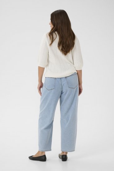 Kaffe Curve Lotia Pullover Chalk - Megzti megztiniai - 