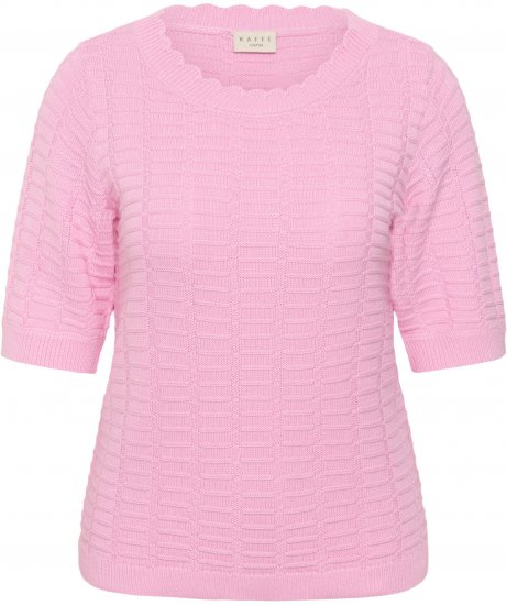 Kaffe Curve Lotia Pullover Pink Frosting - Megzti megztiniai - 