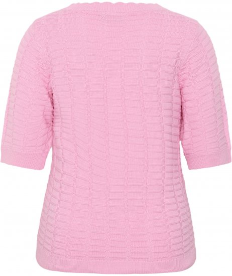 Kaffe Curve Lotia Pullover Pink Frosting - Megzti megztiniai - 