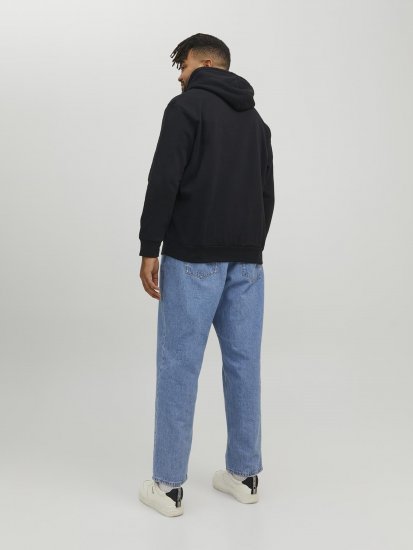 Jack & Jones Hunt Hoodie Black - Megztiniai ir džemperiai - Megztiniai ir Džemperiai - 2XL-14XL