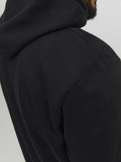 Jack & Jones Hunt Hoodie Black - Megztiniai ir džemperiai - Megztiniai ir Džemperiai - 2XL-14XL