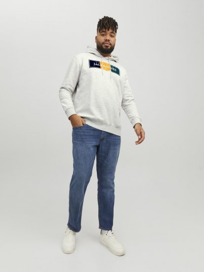 Jack & Jones Codyy Hoodie White - Megztiniai ir džemperiai - Megztiniai ir Džemperiai - 2XL-14XL