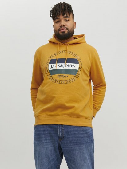 Jack & Jones Codyy Hoodie Yellow - Megztiniai ir džemperiai - Megztiniai ir Džemperiai - 2XL-14XL