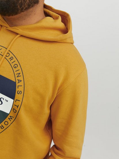 Jack & Jones Codyy Hoodie Yellow - Megztiniai ir džemperiai - Megztiniai ir Džemperiai - 2XL-14XL