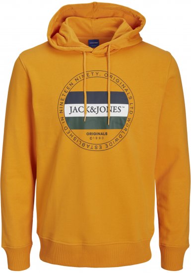 Jack & Jones Codyy Hoodie Yellow - Megztiniai ir džemperiai - Megztiniai ir Džemperiai - 2XL-14XL