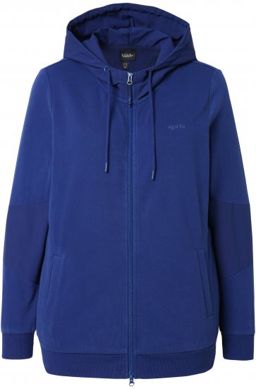 Ulla Popken Athletic Department Hoodie Navy - Megztiniai ir džemperiai - 