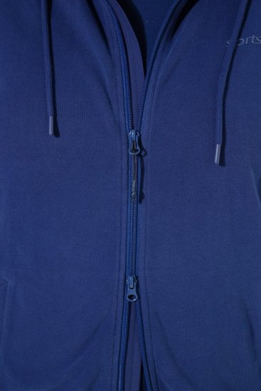 Ulla Popken Athletic Department Hoodie Navy - Megztiniai ir džemperiai - Jaukūs džemperiai ir megztiniai