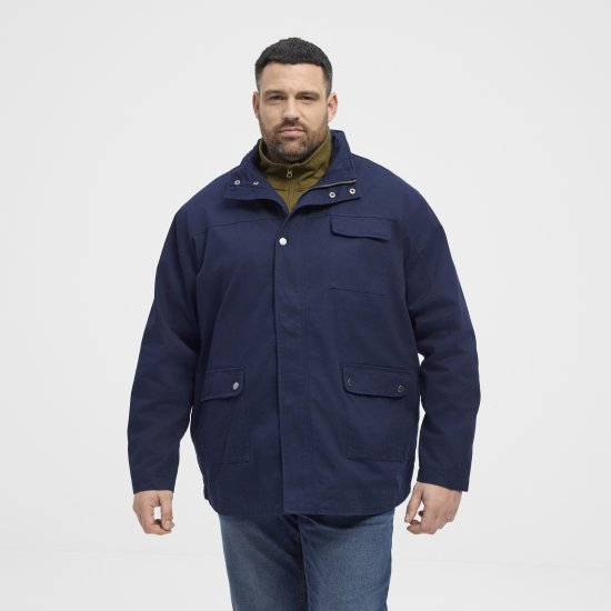 North Latitude 51103 Field Jacket Navy - Didelės vyriškos striukės - Didelės vyriškos striukės