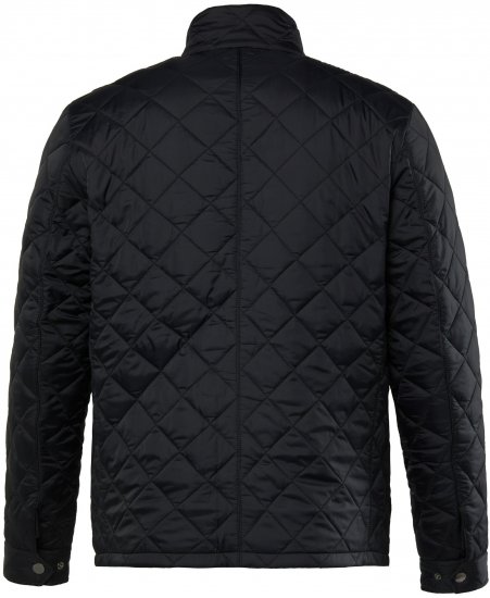 JP1880 Quilted with Multiple Pockets Jacket Black - Didelės vyriškos striukės - Didelės vyriškos striukės