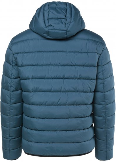 JP1880 Quilted Hooded Jacket Deep Blue - Didelės vyriškos striukės - Didelės vyriškos striukės