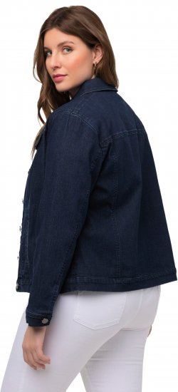 Ulla Popken Denim Jacket Blue Denim - Striukės - 