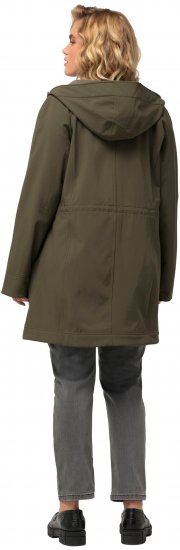 Ulla Popken Triple Function Softshell Jacket Loden Green - Striukės - 