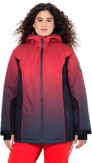 Ulla Popken Gradient Triple-Function Performance Ski Jacket Navy - Striukės - 