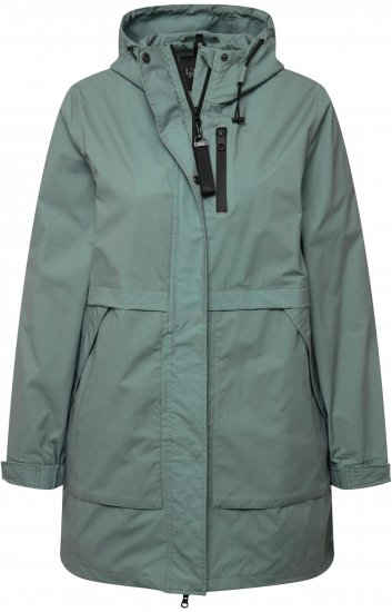Ulla Popken HYPRAR Transition Jacket Mint Green - Striukės - 
