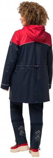 Ulla Popken HYPRAR Colorblock Triple Function Frisian Jacket Navy - Striukės - 