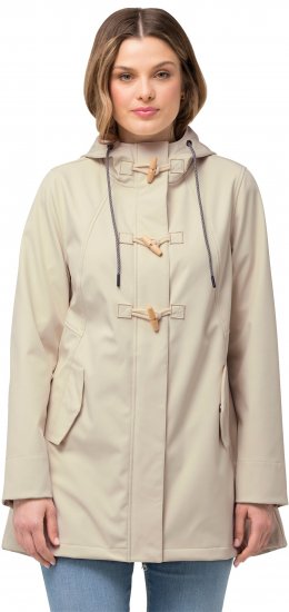 Ulla Popken HYPRAR Water-Repellent Softshell Jacket Vanilla - Striukės - 