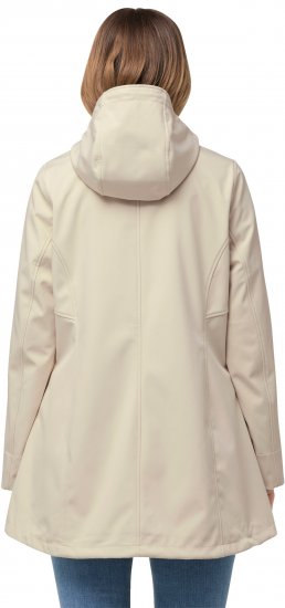 Ulla Popken HYPRAR Water-Repellent Softshell Jacket Vanilla - Striukės - 