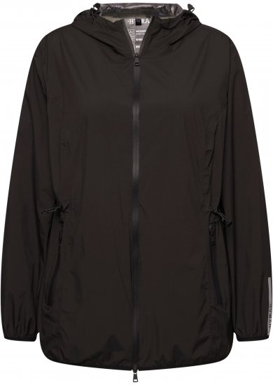 Ulla Popken Lightweight Rain Jacket Black - Striukės - 