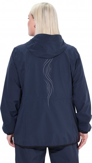 Ulla Popken Lightweight Rain Jacket Navy - Striukės - 