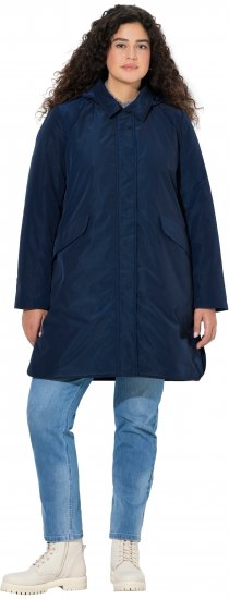Ulla Popken HYPRAR Functional Parka Navy - Striukės - 