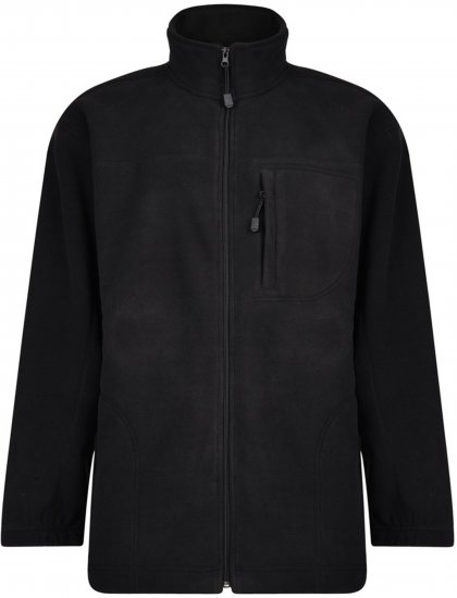 Espionage FL014 Bonded Fleece Jacket Black - Didelės vyriškos striukės - Didelės vyriškos striukės