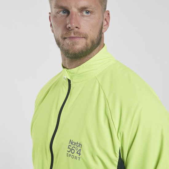 North Latitude Sport Wind Jacket Strong Green TALL - Sportiniai drabuziai & outdoor - Dideliu dydziu sportiniai drabuziai vyrams