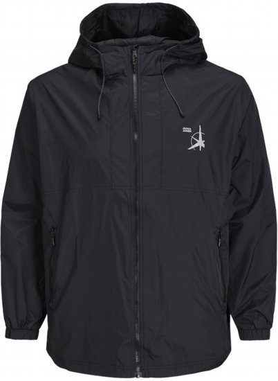 Jack & Jones Filo Light Jacket Softshell Black - Didelės vyriškos striukės - Didelės vyriškos striukės