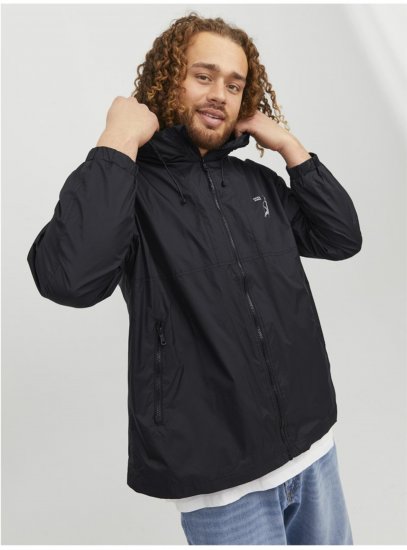 Jack & Jones Filo Light Jacket Softshell Black - Didelės vyriškos striukės - Didelės vyriškos striukės