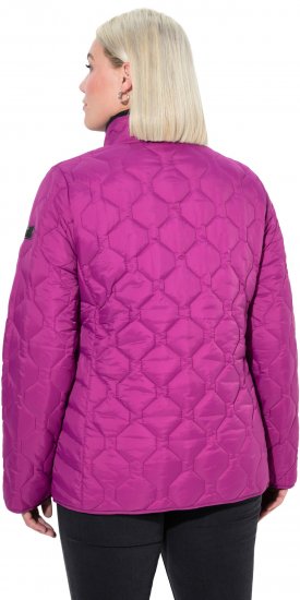 Ulla Popken HYPRAR Lightweight Quilted Water-Repellent Jacket Berry - Striukės - 