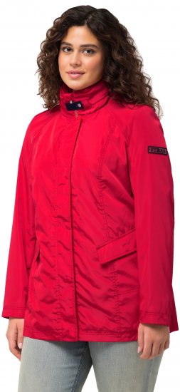Ulla Popken HYPRAR All Weather Jacket Red - Striukės - 