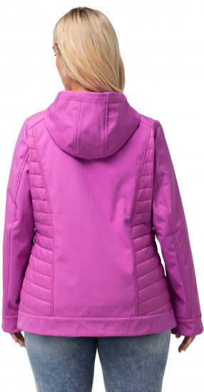 Ulla Popken Hyprar Quilt Mix Jacket Light Heather - Striukės - 