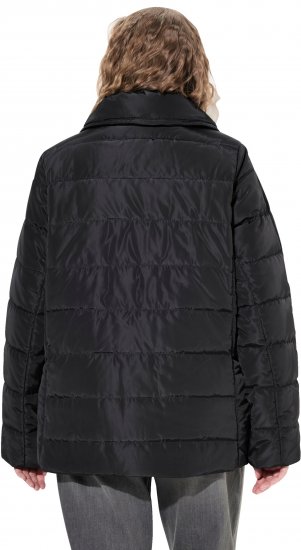 Ulla Popken Quilted Puffer Coat Black - Striukės - 