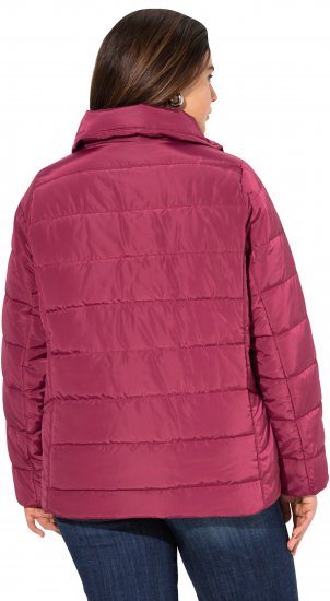 Ulla Popken Quilted Puffer Coat Carmine Red - Striukės - 
