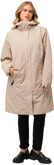 Ulla Popken HYPRAR 3-in-1 Triple Function Jacket Pebble - Striukės - 