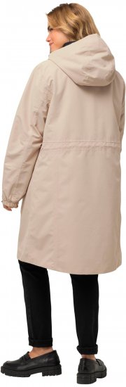 Ulla Popken HYPRAR 3-in-1 Triple Function Jacket Pebble - Striukės - 