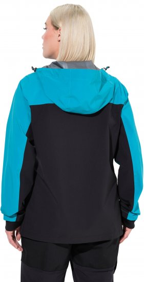 Ulla Popken HYPRAR Triple Function Jacket Black - Striukės - 