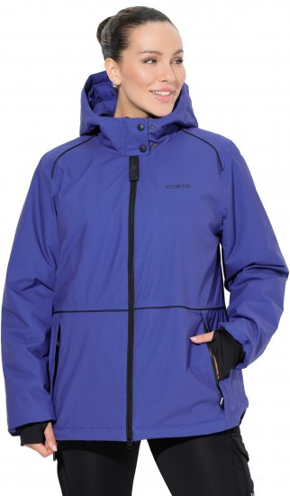 Ulla Popken HYPRAR Triple Function Coat Blueberry - Striukės - 