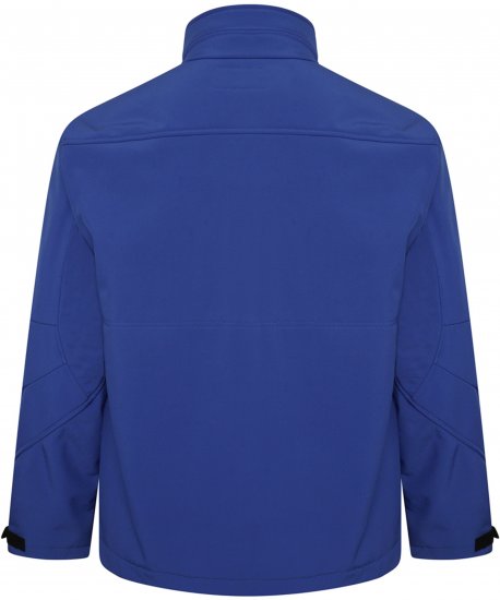 Kam Jeans KV132 Softshell Panelled Jacket Royal Blue - Didelės vyriškos striukės - Didelės vyriškos striukės