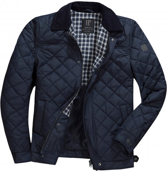 JP1880 Jacket Quilted Navy - Didelės vyriškos striukės - Didelės vyriškos striukės