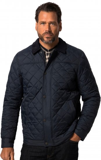 JP1880 Jacket Quilted Navy - Didelės vyriškos striukės - Didelės vyriškos striukės
