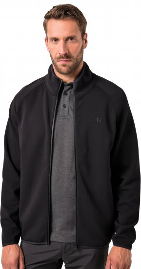 JAY-PI FLEXNAMIC® Golf Sweat Jacket with Zipper Black - Sportiniai drabuziai & outdoor - Dideliu dydziu sportiniai drabuziai vyrams