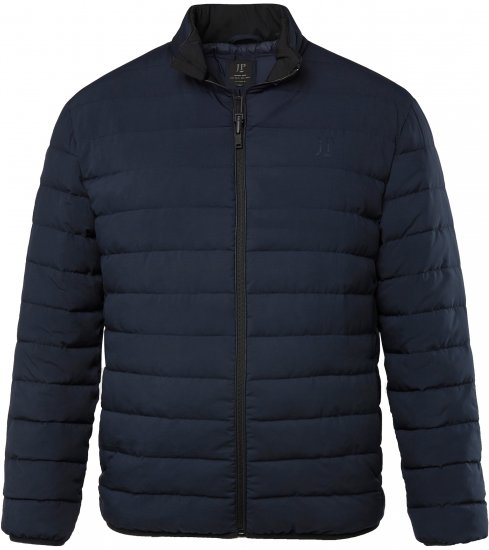 JP1880 Jacket Quilted Stand-up Collar Navy - Didelės vyriškos striukės - Didelės vyriškos striukės