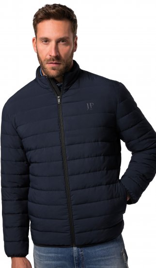 JP1880 Jacket Quilted Stand-up Collar Navy - Didelės vyriškos striukės - Didelės vyriškos striukės