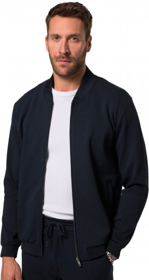 JP1880 Jersey Blouson New York Navy - Didelės vyriškos striukės - Didelės vyriškos striukės