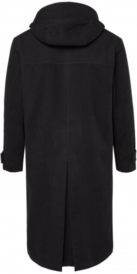 JP1880 Water-repellent Functional Coat with Wool Look Black - Didelės vyriškos striukės - Didelės vyriškos striukės